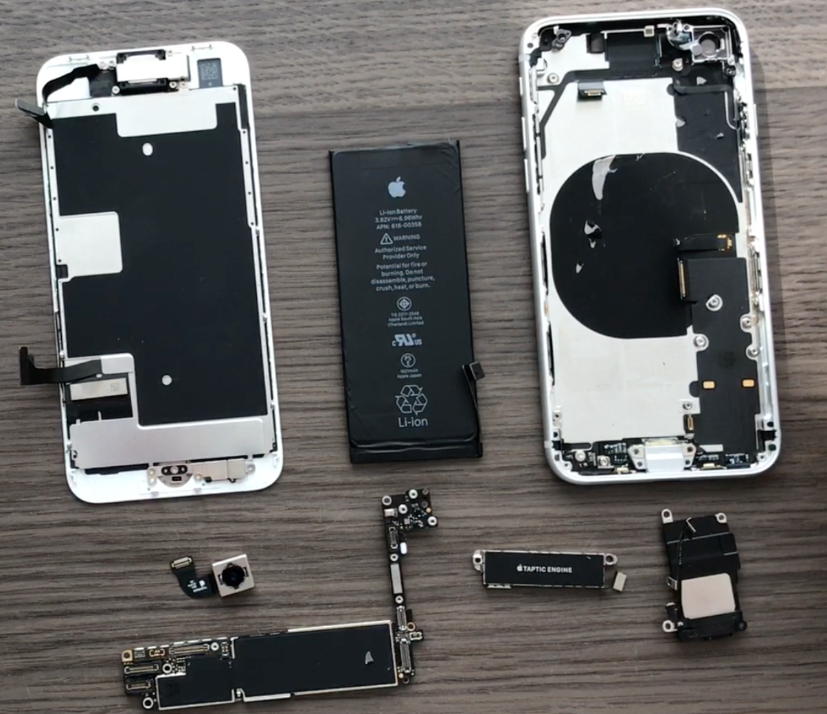 iPhone 8 model A1905 teardown